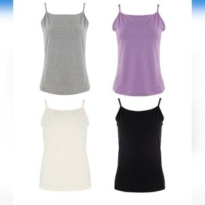 🆕️ 1X - SET OF 4 LAYERING CAMISOLES